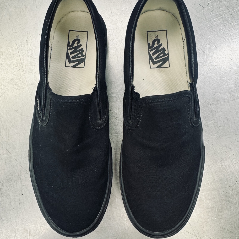 Vans Black Slip-On Shoes